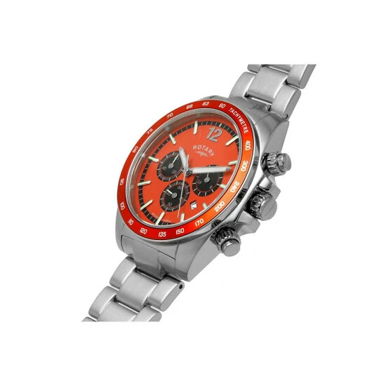 Rotary Henley Stainless Steel Classic Analogue Quartz Watch - Gb05440/54 For Male 6 Rotary Henley Stainless Steel Classic Analogue Quartz Watch - Gb05440/54 For Male - Image 6