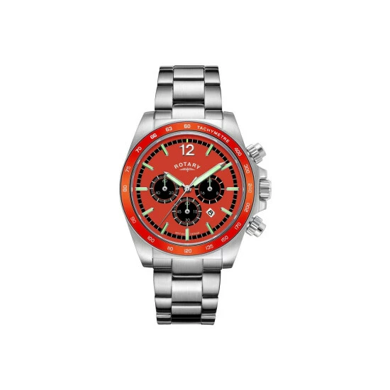 Rotary Henley Stainless Steel Classic Analogue Quartz Watch - Gb05440/54 For Male 7 Rotary Henley Stainless Steel Classic Analogue Quartz Watch - Gb05440/54 For Male - Image 7