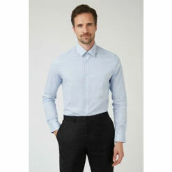 Limehaus Fine Stripe Slim Shirt For Male