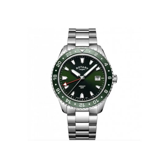 Rotary Henley Stainless Steel Classic Analogue Quartz Watch - Gb05108/24 For Male 6 Rotary Henley Stainless Steel Classic Analogue Quartz Watch - Gb05108/24 For Male - Image 6