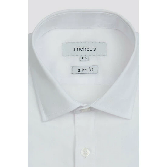Limehaus Poplin Slim Fit Shirt For Male 2 Limehaus Poplin Slim Fit Shirt For Male - Image 2