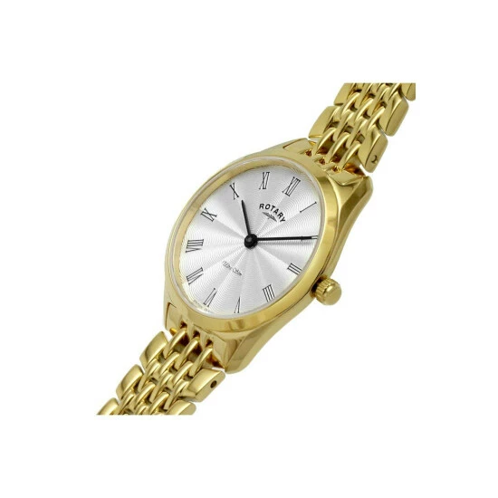 Rotary Ultra Slim Stainless Steel Classic Analogue Quartz Watch - Lb08013/01 For Female 6 Rotary Ultra Slim Stainless Steel Classic Analogue Quartz Watch - Lb08013/01 For Female - Image 6