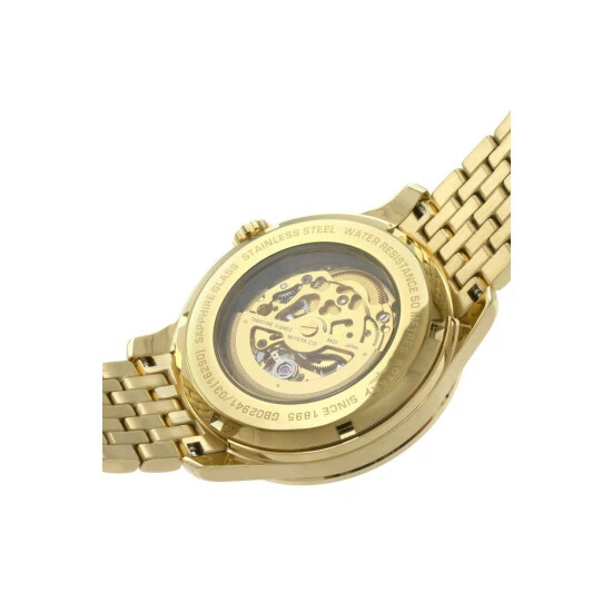 Rotary Plated Stainless Steel Classic Analogue Automatic Watch - Gb02941/03 For Male 3 Rotary Plated Stainless Steel Classic Analogue Automatic Watch - Gb02941/03 For Male - Image 3