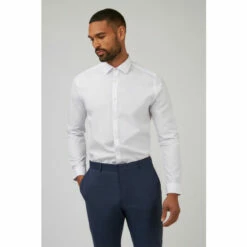 Limehaus Poplin Slim Fit Shirt For Male -Cheap Limehaus Store unnamed file 313