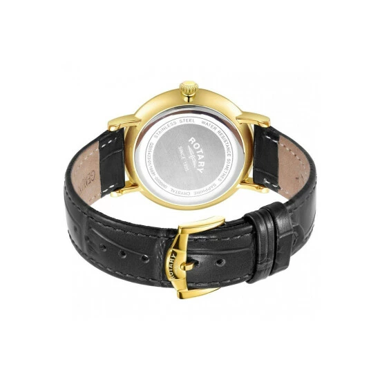 Rotary Windsor Stainless Steel Classic Analogue Quartz Watch - Gs05423/01 For Male 2 Rotary Windsor Stainless Steel Classic Analogue Quartz Watch - Gs05423/01 For Male - Image 2