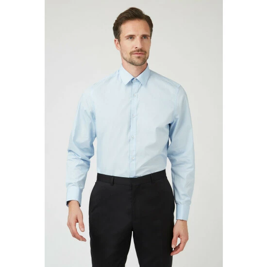 Limehaus Poplin Regular Fit Shirt For Male 2 Limehaus Poplin Regular Fit Shirt For Male - Image 2
