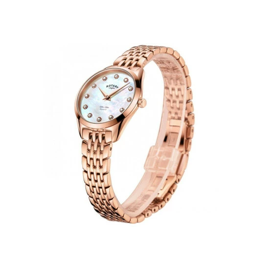 Rotary Ultra Slim Stainless Steel Classic Analogue Watch - Lb08014/41/d For Female 2 Rotary Ultra Slim Stainless Steel Classic Analogue Watch - Lb08014/41/d For Female - Image 2