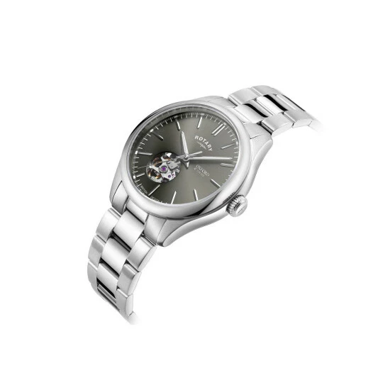 Rotary Oxford Stainless Steel Classic Analogue Automatic Watch - Gb05095/74 For Male 3 Rotary Oxford Stainless Steel Classic Analogue Automatic Watch - Gb05095/74 For Male - Image 3
