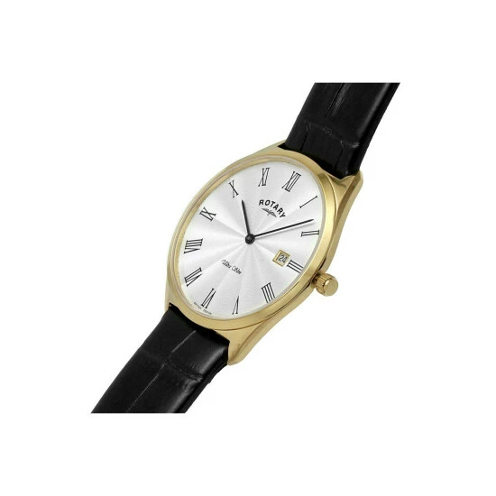 Rotary Ultra Slim Stainless Steel Classic Analogue Quartz Watch - Gs08013/01 For Male 6 Rotary Ultra Slim Stainless Steel Classic Analogue Quartz Watch - Gs08013/01 For Male - Image 6