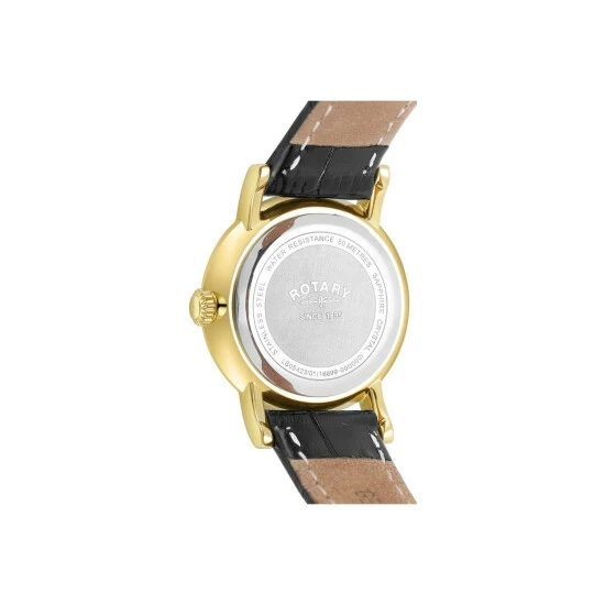 Rotary Windsor Stainless Steel Classic Analogue Quartz Watch - Ls05423/01 For Female 3 Rotary Windsor Stainless Steel Classic Analogue Quartz Watch - Ls05423/01 For Female - Image 3