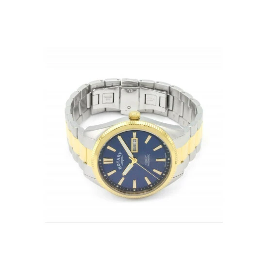 Rotary Plated Stainless Steel Classic Analogue Automatic Watch - Gb05381/05 For Male 4 Rotary Plated Stainless Steel Classic Analogue Automatic Watch - Gb05381/05 For Male - Image 4