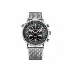 Rotary Stainless Steel Classic Analogue Quartz Watch - Gb05235/04 For Male