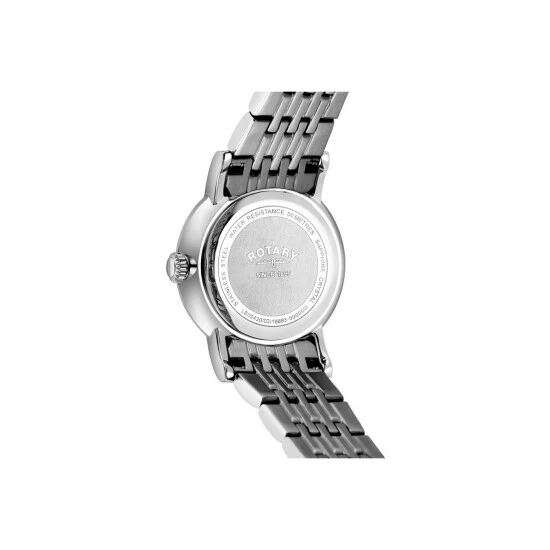 Rotary Windsor Stainless Steel Classic Analogue Quartz Watch - Lb05420/02 For Female 3 Rotary Windsor Stainless Steel Classic Analogue Quartz Watch - Lb05420/02 For Female - Image 3