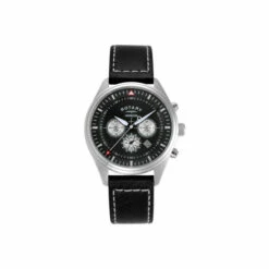 Rotary Horizon Stainless Steel Classic Analogue Quartz Watch - Hgs00010/04 For Male