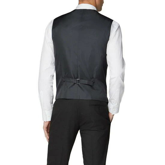 Limehaus Plain Waistcoat For Male 2 Limehaus Plain Waistcoat For Male - Image 2