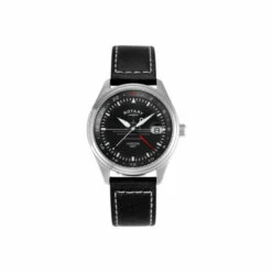 Rotary Horizon Stainless Steel Classic Analogue Quartz Watch - Hgs00001/04 For Male