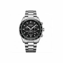 Rotary Henley Stainless Steel Classic Analogue Quartz Watch - Gb05109/04 For Male