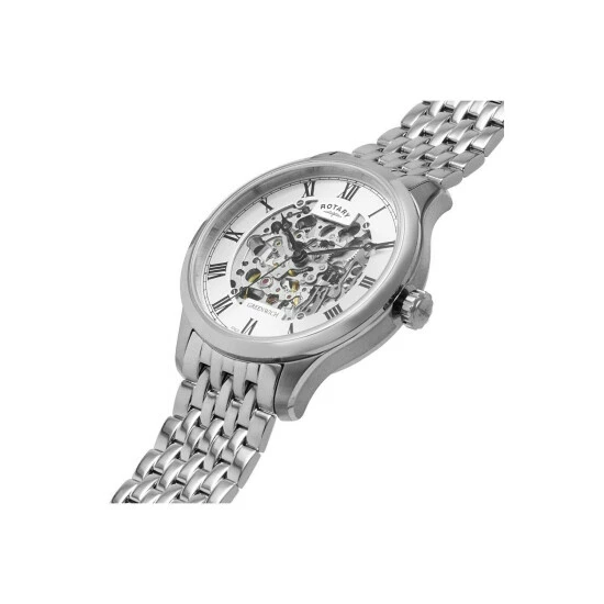 Rotary Stainless Steel Classic Analogue Automatic Watch - Gb02940/06 For Male 5 Rotary Stainless Steel Classic Analogue Automatic Watch - Gb02940/06 For Male - Image 5