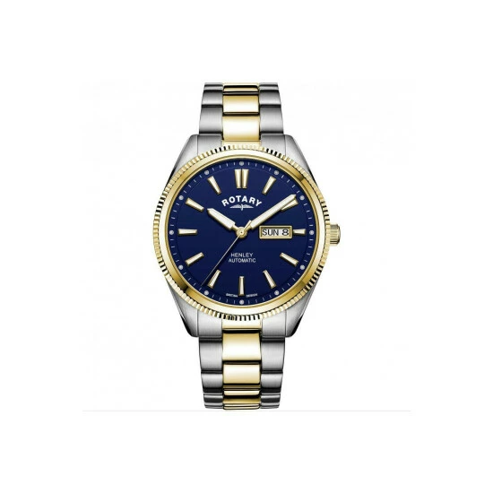 Rotary Plated Stainless Steel Classic Analogue Automatic Watch - Gb05381/05 For Male 6 Rotary Plated Stainless Steel Classic Analogue Automatic Watch - Gb05381/05 For Male - Image 6