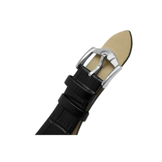 Rotary Ultra Slim Stainless Steel Classic Analogue Quartz Watch - Gs08020/05 For Male 3 Rotary Ultra Slim Stainless Steel Classic Analogue Quartz Watch - Gs08020/05 For Male - Image 3