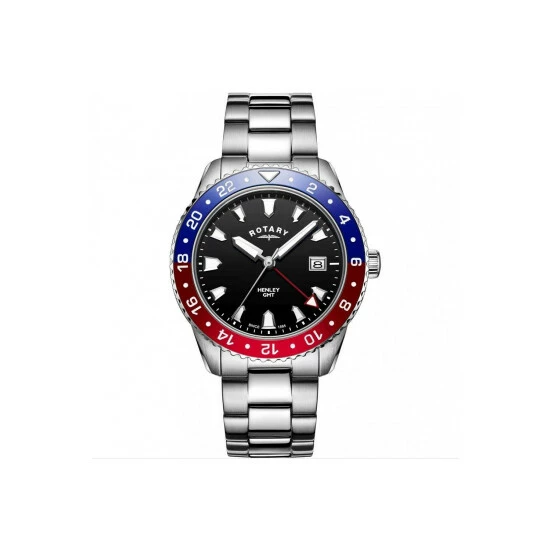 Rotary Stainless Steel Classic Analogue Quartz Watch - Gb05108/30 For Male 1 Rotary Stainless Steel Classic Analogue Quartz Watch - Gb05108/30 For Male