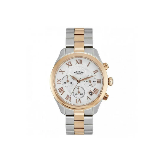 Rotary Stainless Steel Classic Analogue Quartz Watch - Lb006/c/01 For Female 2 Rotary Stainless Steel Classic Analogue Quartz Watch - Lb006/c/01 For Female - Image 2