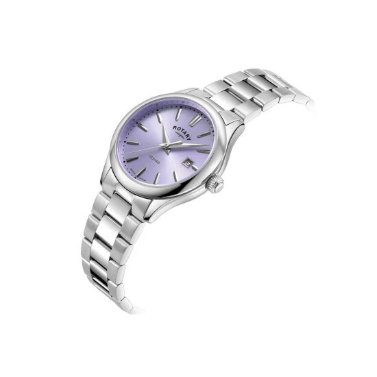 Rotary Oxford Stainless Steel Classic Analogue Quartz Watch - Lb05092/75 For Female 2 Rotary Oxford Stainless Steel Classic Analogue Quartz Watch - Lb05092/75 For Female - Image 2