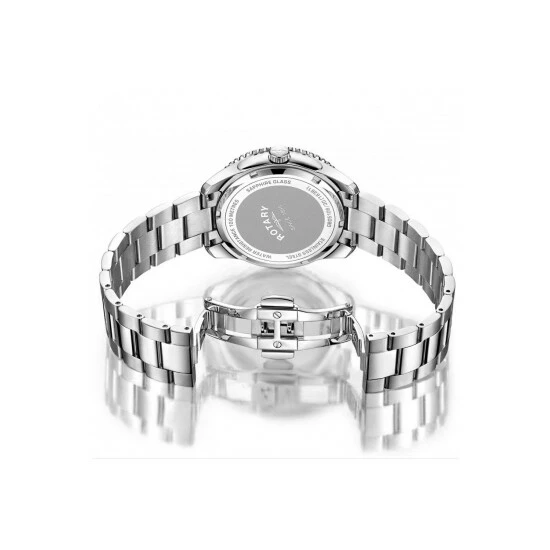 Rotary Stainless Steel Classic Analogue Quartz Watch - Gb05108/30 For Male 3 Rotary Stainless Steel Classic Analogue Quartz Watch - Gb05108/30 For Male - Image 3