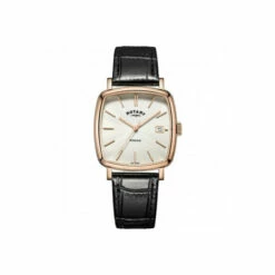 Rotary Windsor Pvd Rose Plating Classic Analogue Quartz Watch - Gs05309/01 For Male
