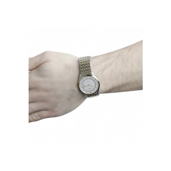 Rotary Ultra Slim Stainless Steel Classic Analogue Quartz Watch - Gb08001/02 For Male 2 Rotary Ultra Slim Stainless Steel Classic Analogue Quartz Watch - Gb08001/02 For Male - Image 2