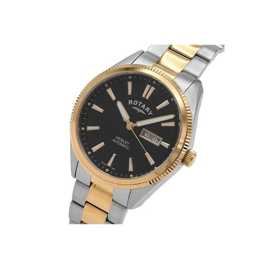 Rotary Henley Plated Stainless Steel Classic Analogue Watch - Gb05382/04 For Male 6 Rotary Henley Plated Stainless Steel Classic Analogue Watch - Gb05382/04 For Male - Image 6