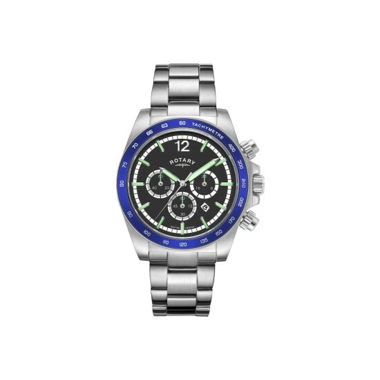 Rotary Henley Stainless Steel Classic Analogue Quartz Watch - Gb05440/72 For Male 1 Rotary Henley Stainless Steel Classic Analogue Quartz Watch - Gb05440/72 For Male