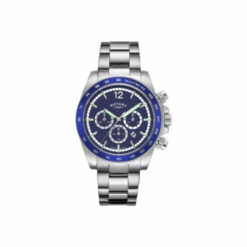 Rotary Henley Stainless Steel Classic Analogue Quartz Watch - Gb05440/05 For Male