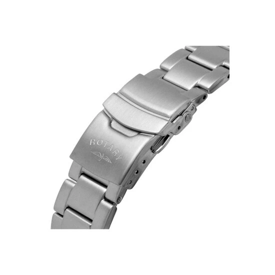 Rotary Henley Stainless Steel Classic Analogue Quartz Watch - Gb05440/05 For Male 5 Rotary Henley Stainless Steel Classic Analogue Quartz Watch - Gb05440/05 For Male - Image 5