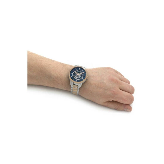 Rotary Plated Stainless Steel Classic Analogue Automatic Watch - Gb05352/05 For Male 5 Rotary Plated Stainless Steel Classic Analogue Automatic Watch - Gb05352/05 For Male - Image 5