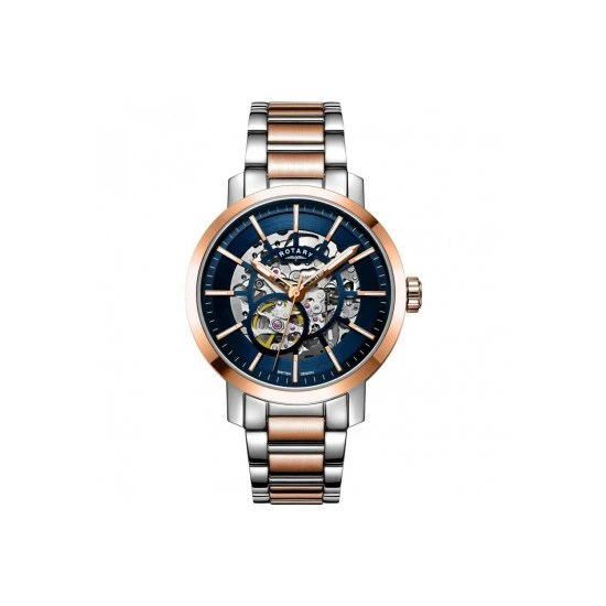 Rotary Plated Stainless Steel Classic Analogue Automatic Watch - Gb05352/05 For Male 6 Rotary Plated Stainless Steel Classic Analogue Automatic Watch - Gb05352/05 For Male - Image 6