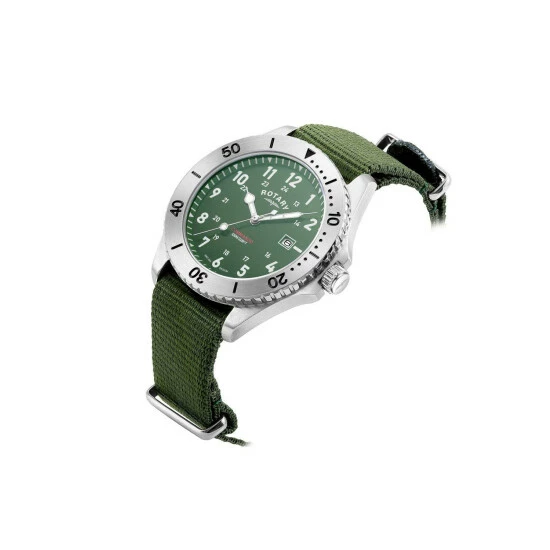 Rotary Commando Stainless Steel Classic Analogue Quartz Watch - Gs05475/56 For Male 2 Rotary Commando Stainless Steel Classic Analogue Quartz Watch - Gs05475/56 For Male - Image 2