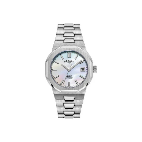 Rotary Regent Stainless Steel Classic Analogue Automatic Watch - Lb05410/07 For Female 1 Rotary Regent Stainless Steel Classic Analogue Automatic Watch - Lb05410/07 For Female