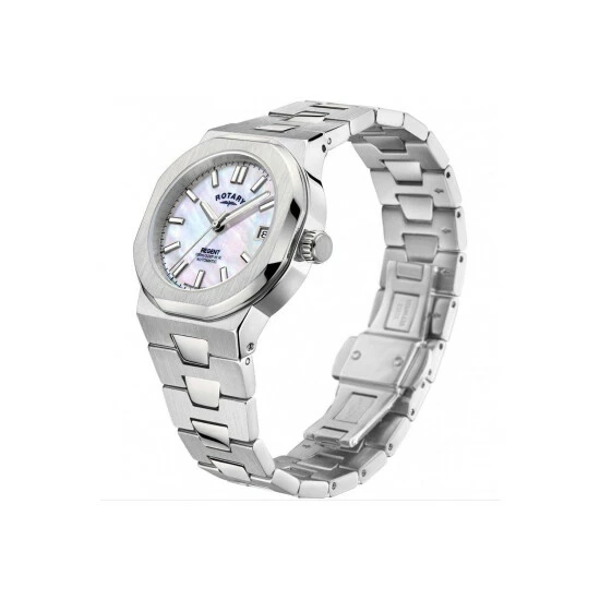 Rotary Regent Stainless Steel Classic Analogue Automatic Watch - Lb05410/07 For Female 2 Rotary Regent Stainless Steel Classic Analogue Automatic Watch - Lb05410/07 For Female - Image 2