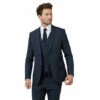 Limehaus Windowpane Check Jacket For Male